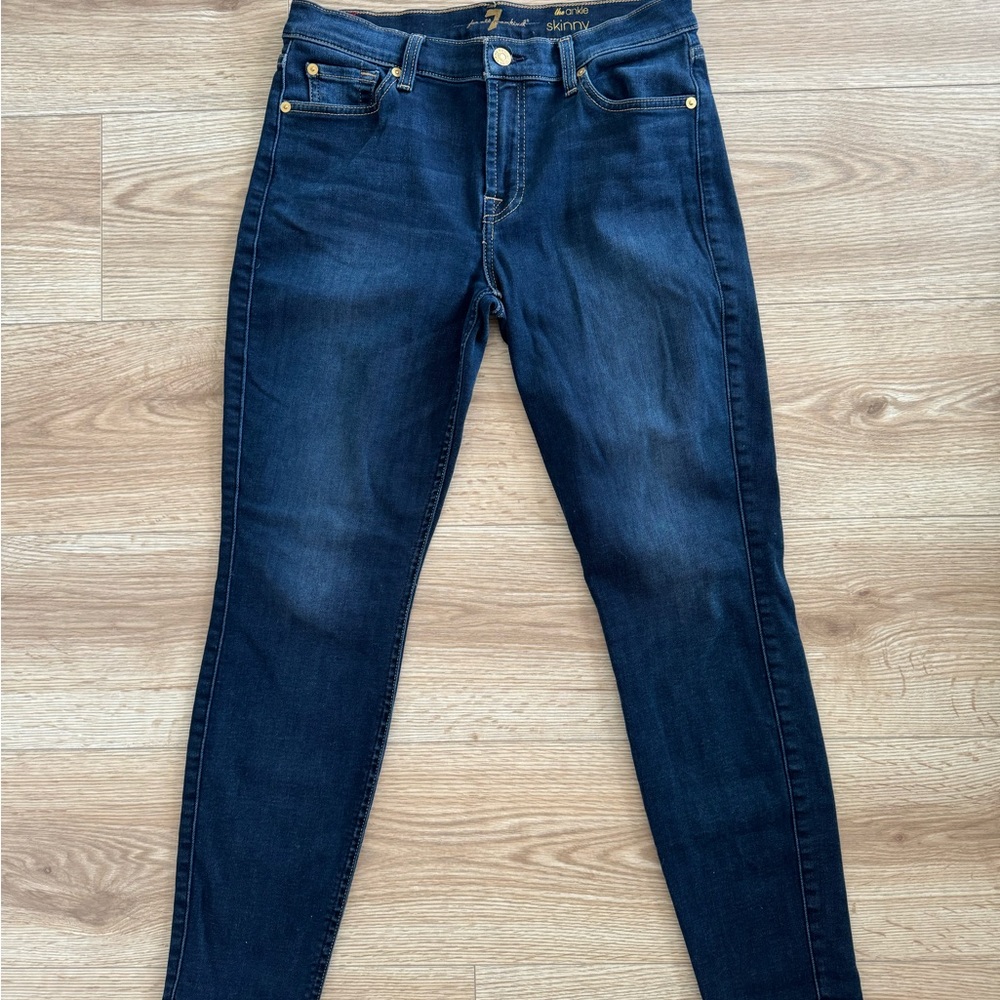 7 for all Mankind - The Ankle - Skinny Jean Size 28